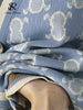 Autumn Two Piece Suits Women V Neck Basics Print Top+Elastic Long Pants Harajuku Casual Knit Sweater Warm Sets