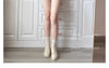 Women Transparent Sexy See Through Mini Dress Korean Outdoor Expose White Sheer Slim Fit Above Knee Longsleeve Crop Skirts
