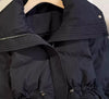 Winter Short Stand Collar Thicken Bread Jacket Puffer Ottwear Women's Jacket Drawstring Cotton-padded Clothes Down Coat Parkas