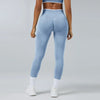 Seamless Scrunch Bum Leggings for Women, Squat Proof Yoga Pants, High Stretch Fitness Tights for Gym, Running & Workout Sports