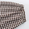 Guobioziy Women's Jacket Autumn Plaid Long-Sleeve Drawstring Loose Jacket Parka Casual Versatile