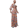Long Dress Women Dresses A Line Vestidos Y2k Streetwear V Neck Full Sleeve Print Dot Elegant Party Night Work High Waist