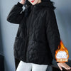Women's Padded Outerwear Loose Zipper Pocket Winter Down Cotton Clothes 4XL Female Parkas