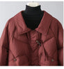 Winter Down Jacket Women Parkas High-Quality Warm Fur Collar Cotton Padded Coat Ladies Short Female Outerwear