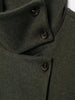 Women's Autumn Winter Stand Collar Thick Jackets Autumn Female Single Breasted Loose Long Sleeve Coats Lady Short Outwear