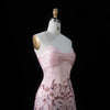 Elegant Plus Size Pink Sweetheart Beaded Evening Dress Women Wedding Party Prom Gowns SS529 Customized