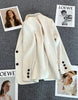 Elegant Office Lady Blazers for Women Long Sleeve Single Button Blazer Coats Female Top Suit Jackets Outerwears