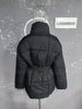 Women's Parkas Solid Color Warm Cotton Padded Coat Jacket Belt Gathered Waist Female Winter Clothing 2DB1775