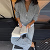 Casual Solid Knit Top Pants Set Women Stand Collar Full Sleeve Sweater Wide Leg Trousers Sets Autumn Lady Suit