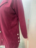 Women's outerwear top autumn hooded loose fitting women's corduroy casual jacket