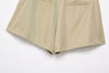 Womens Elegant Solid Two Piece Outfit Long Sleeve Belted Blazer Jacket Pleated Shorts Set Casual Loose Fit Streetwear