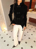 Elegant Women's Jacket Stand Collar Chinese Knot Single Breasted Female Velvet Coat Spring Vintage Chic Lady Coats