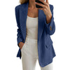 Corduroy Women Business Casual Suirt Jacket Long Sleeve Notched Lapel Casual Work Suit Jackets Light Jackets For Women Plus Size