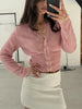 Solid Patchwork Cropped Coat Women Lapel Long Sleeve Loose Zipper Pockets Jacket Autumn Lady Casual Street Outerwear
