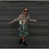 Vintage Tie-dye Suede Women Jacket Long Sleeve Lapel Zipper Slim Female Short Jackets Spring Pocket Lady Outwear