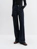 Straight High Waist Jeans for Women Winter Solid Simple All-match Long and Short Versatile Pants Korean Style