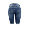 Skinny Jeans for Women High Waist Stretch Denim Trousers Mom Jeans Knee Length Pencil Pants Casual Comfort Trousers Oversize