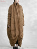 Cocoon Thicker Warm Duck Down Coats Women's Fluffy Down Coat Female Winter Bat Sleeved Oversized Warm Down Parkas wy1814