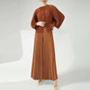 niche design pleated pants for women loose casual wide leg elastic waist trousers spliced tide straight 2DB2555