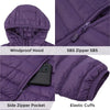 Golden Camel Women's Down Jacket Hooded Winter Light Weight Short Puffer Coats Packable Warm Windproof Jacket for Women Clothes