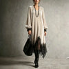 Elegant Women Velvet Dress Lace Splicing Lantern Long Sleeves V Neck Midi Dress Asymmetric Lace Hem Evening Party Dress