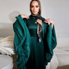 Eid Muslim Abaya Women Dress Satin Bat Sleeve Vestidos Largos Party Dresses Arab Long Robe Morocco Dubai Kaftan Silky Jalabiya