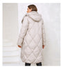 Women's Winter Jackets Plus Size Long Warm Parkas Elegent Hooded With Fur Classic Quilted Coats Women1165
