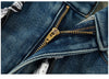 Women Jeans Belted Fleece Lined Flared Loose Fit Distressed Wash Vintage HighWaist Streetwear Denim Pants