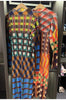 Color-blocking Printed Round Neck Pullover Women's Dress Casual Long Sleeve Mid-length Dresses 2DB4686