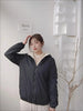 Add Velvet Padded Coat Women Winter Hooded Outerwear Ladies Warm Cotton-Padded Jacket Overcoat Short Female Top