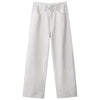 Autumn Spring Jeans Women Denim Pants Vintage Straight Trousers Female White Black Solid Loose Casual Wide Leg Pants