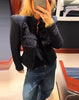 Retro Denim Military Jacket Women Solid Vintage Stand Collar Single Breasted Slim Short Jackets Lady Daily Street Outerwear