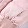 Wool Collar Hooded Cotton Women's Jacket Zipper Elastic Hem Long Sleeve Pocket Women Winter Coats Autumn Short Jacket For Ladies