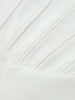 Women Solid Waist-cinching Blazer Mini Dress Chic Full Sleeve V-neck Slim Dresses Sexy Lady Daily Commute Office Vestidos