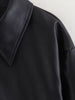 Autumn Winter Women's Moto Biker Zipper Long Sleeve Jacket Faux Leather Jacket Outerwears Causal Coats