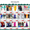Sequins Blazers Women's Suit Jacket Casual Long Sleeve Glitter Suits Party Wear Shiny Lapel Coat Rave Outerwear