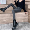 Women Stretch Jeans Lady Slim Skinny Pencil Jeans High Waist Vintage Pants Girls Leggings Straight Leg Korea Trousers