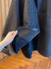 Korean Style Single Breasted Coats Women Autumn Patchwork Gray Loose Casual Coats