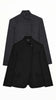 Women's Suit Jackets Autumn Loose Long Sleeve Stand Collar Single Button Coat Casual Chic Female Office Lady Outerwear Tops