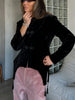 Spring Frog Button Jacket For Women Elegant Stand Collar Long Sleeve Tassel Coats Lady Chic High Street Chic Outerwear