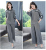 Two piece Women's Knitwear Casual Sets Spring Autumn Loose Temperament Pullover Tops+Wide leg Pants Female