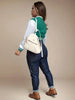 Spring and Autumn European and N Women's Color Matching Jacket Single-breasted Lettered Baseball Jacket Jacket
