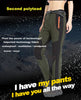 Women Winter Fleece Pants Warm Waterproof Hiking Pants Outdoor Camping Climbing Skiing Soft Shell Windproof Rain Trousers