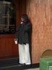Autumn Winter Stand Collar Women's Double-faced Woolen Coat Korean Single Breasted Thick Overcoat DB5065