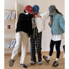 Women Parkas Turtleneck Full Sleeve Thick Coats Short Coat Solid Zipper Spliced Jackets Pocket Casual Elegant Lady Winter
