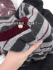 European goods striped cashmere cardigan women spring and autumn round neck soft waxy senior sense wool knit sweater coat