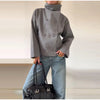 Elegant Women's Short Woolen Coats Stand Collar Double Breasted Long Sleeve Female Jacket Autumn Winter Lady Warm Outwear
