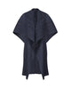 Fold Spring Niche Design Sense Ladies Wear Cardigan Vest Coat Long Shawl