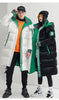 Winter Puffer Parkas Coat Womens Thicken Warm Long Down Cotton Coat Oversized Cotton-Padded Jacket Windproof Hooded Overcoat