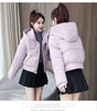 Winter Korean Hooded Bread Jacket Women Parkas Casual Thicke Warm Down Cotton Padded Short Jacket Female Outerwear